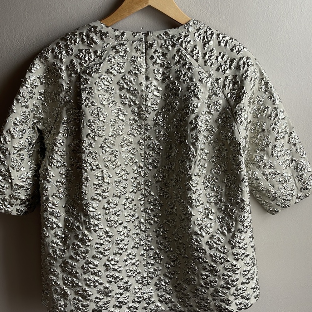 BCBGMaxAzria Metallic Top - Picture 3 of 9